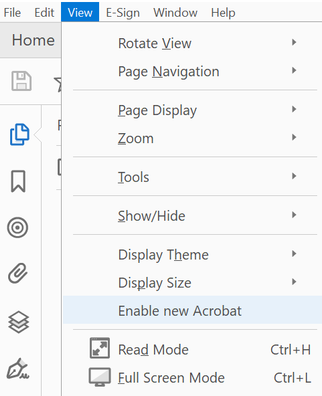 Solved: How to display hamburger icon in 2023 Adobe Acroba... - Adobe ...