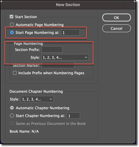 Solved: Re: How Do I Start Numbering On A Certain Page? - Adobe ...