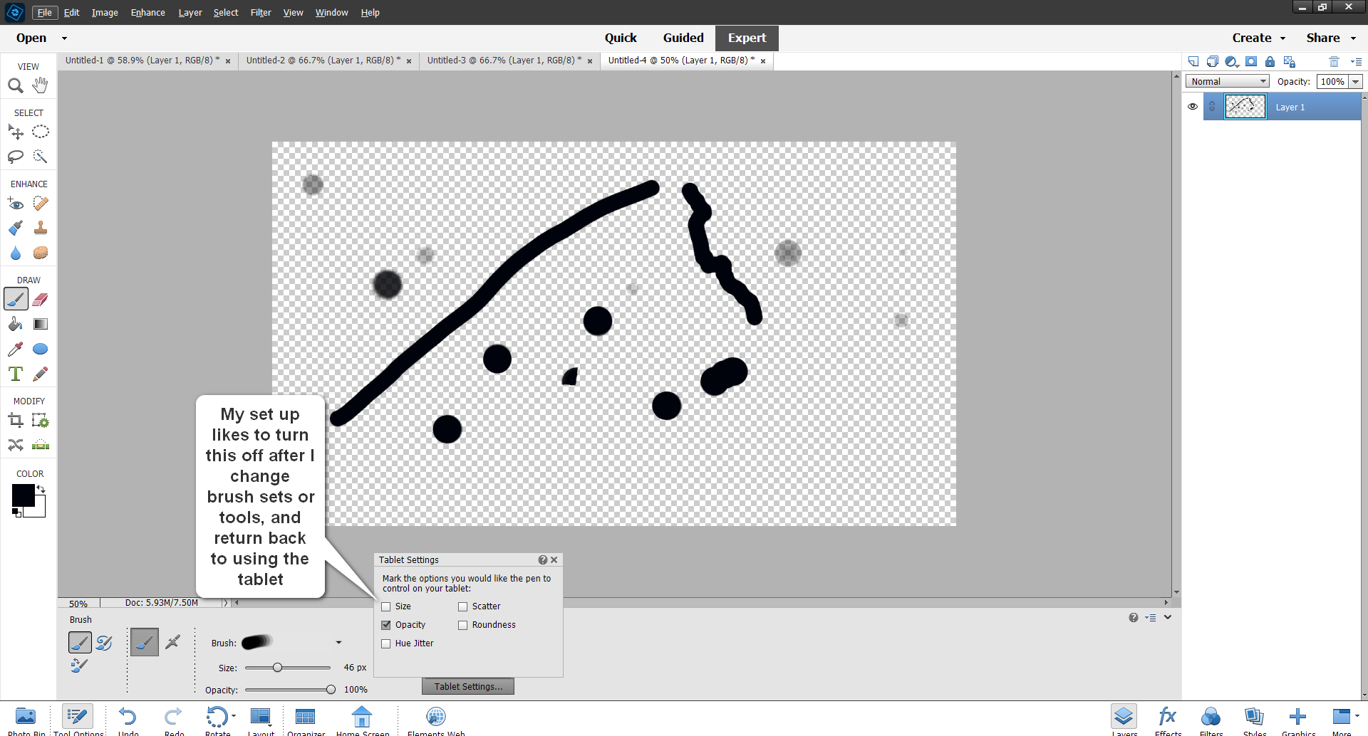 Pen Pressure not working in Elements 202... Adobe Community