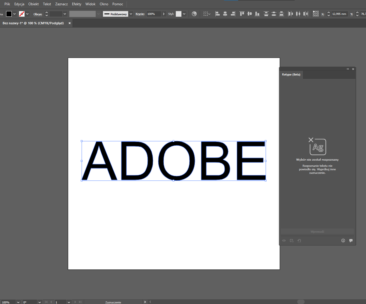 Solved: Illustrator 28 Retype selection not recognized, te... - Page 3 ...