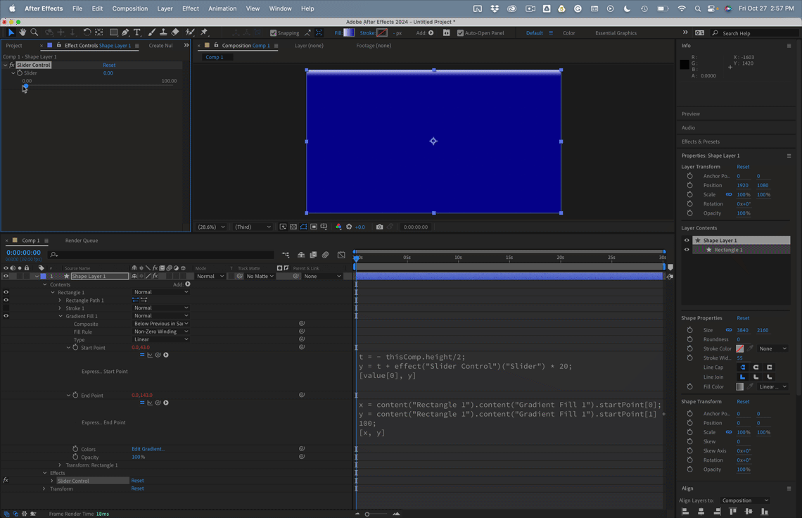 Linking gradient ramp to slider - Adobe Product Community - 14190515