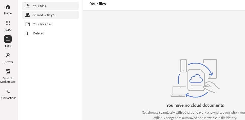 5. No cloud documents in Creative Cloud.jpg