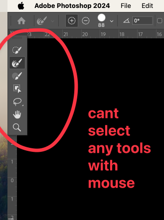 Solved: Select and mask tools panel not working PS 25.1 an 