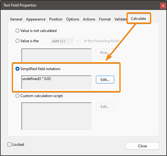 Solved: Field Not Calculating - Adobe Community - 14205800