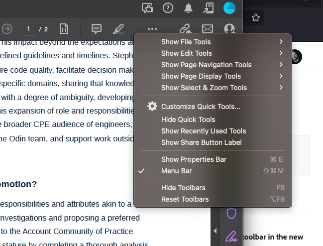 Adding Toolbar Button For 2 Page View - Adobe Community - 14240777