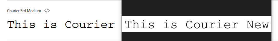 Courier vs Courier New.png