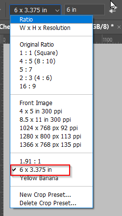 Solved: Is it possible to copy one image's cropped aspect ... - Adobe ...