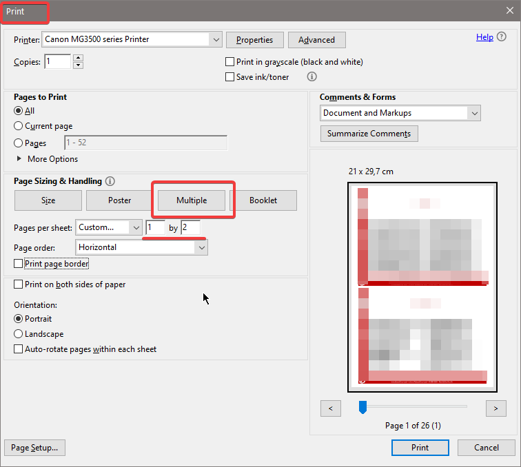 Condensing multi-page .pdf into one page - Adobe Community - 10955271