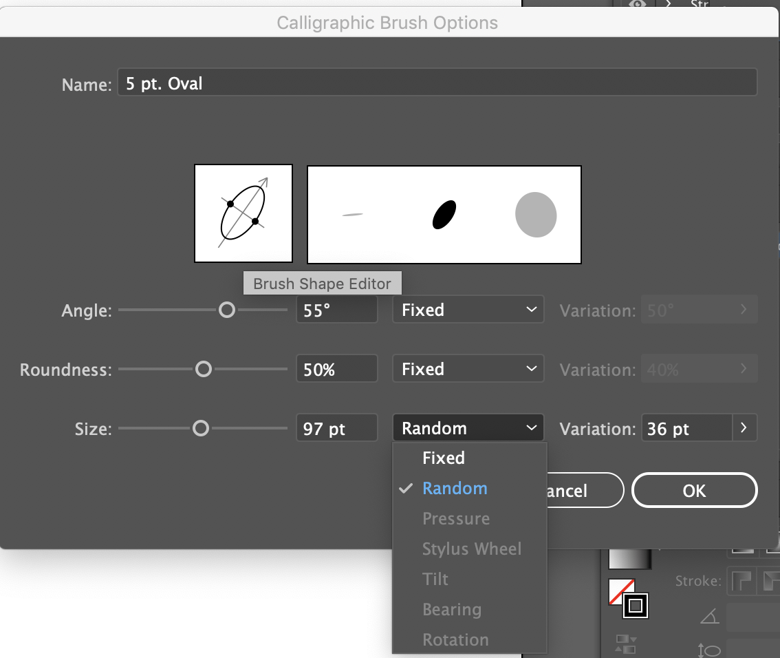 Greyed out brush features when using Tablet Adobe Community 10959940