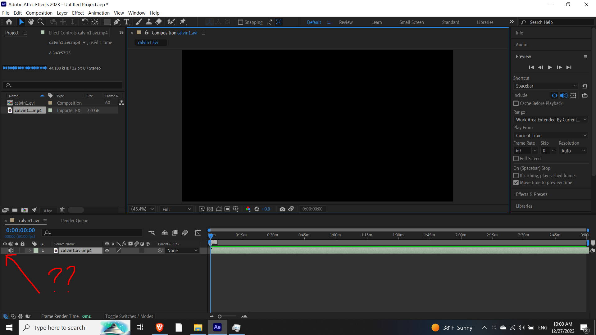 Solved: My After Effects preview is all black. - Adobe Community - 8307052