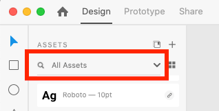Assets search