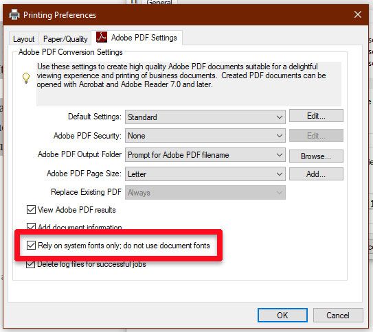 Solved: Adobe PDF printer outputs not able to - Adobe Support - 10967990