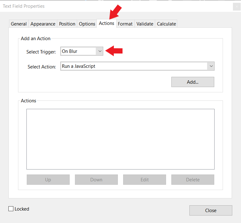 Solved: Required checkbox: disable possibility to save/pri... - Adobe ...