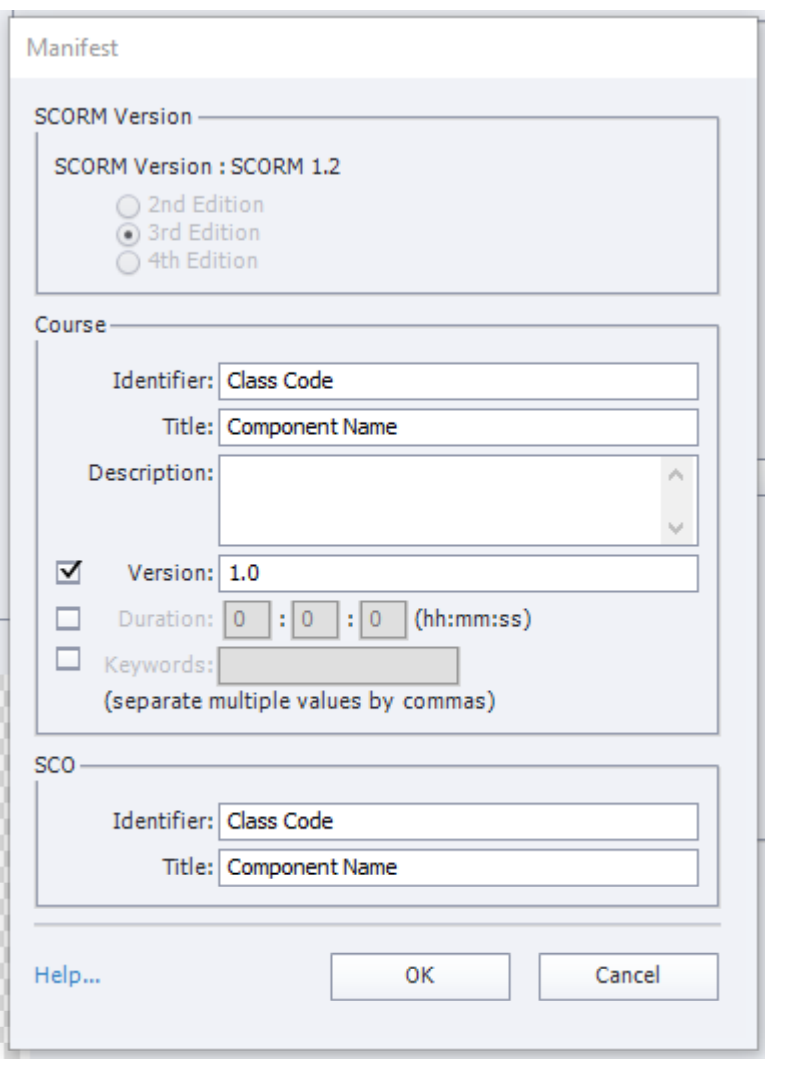 Solved SCO Identifier field NOT editable Adobe Community 14408887