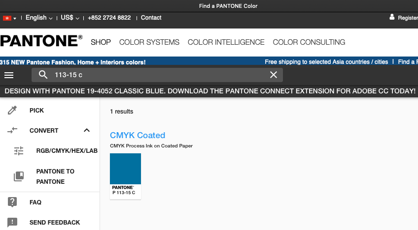 Pantone colors have disappeared in Adobe