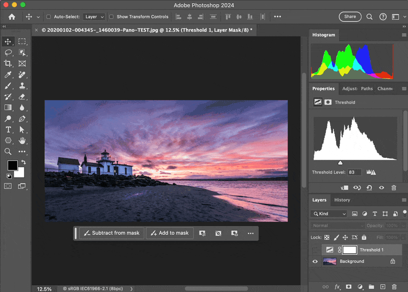 Photoshop Daniel Roy histogram.gif