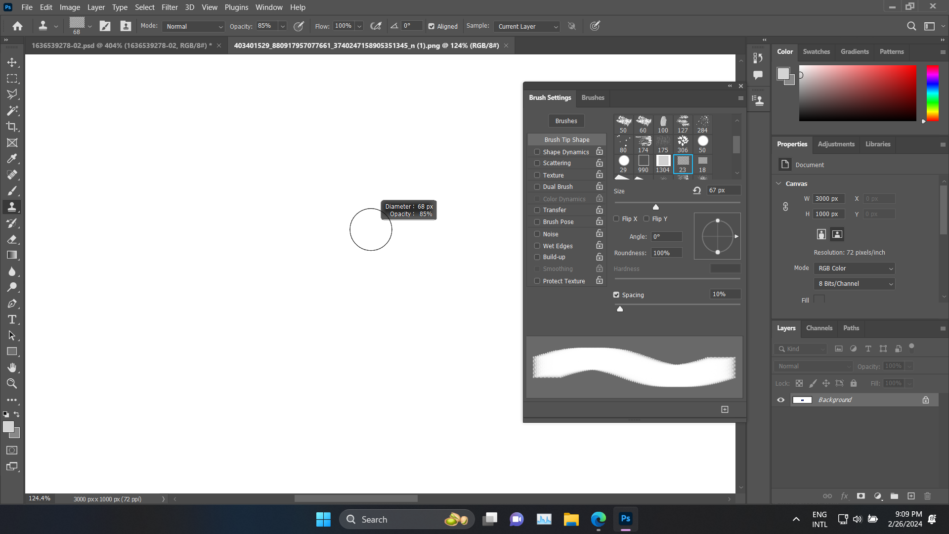 How i can change Custom Brushes Hardness? Adobe Community 14444701