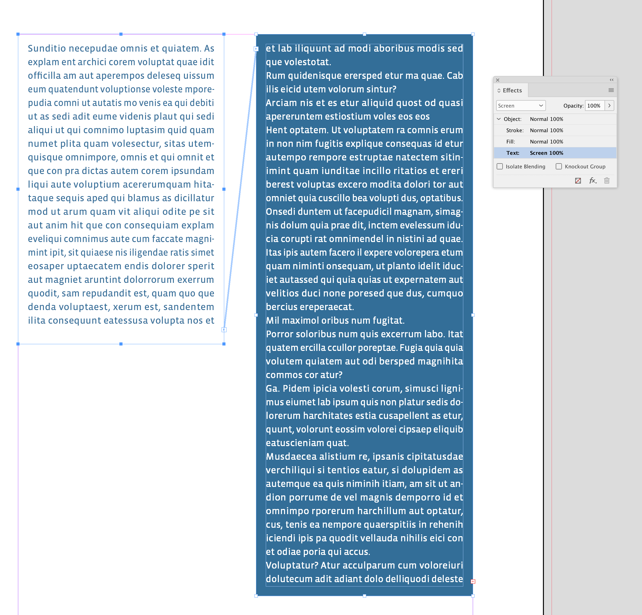 Invert color of text on colored background - Adobe Product Community ...