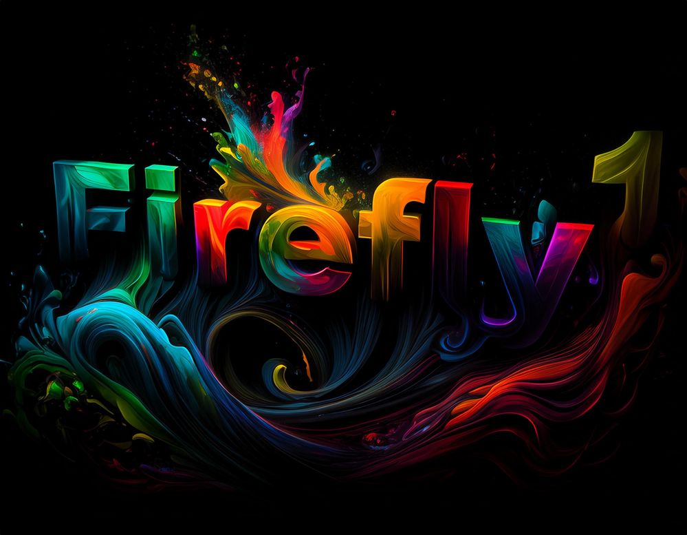 Firefly swirling colors and inky splashes with dim light on a black background 43177.jpg