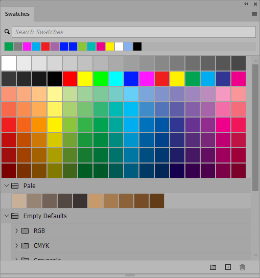 Previous Swatch palette - Adobe Community - 14550379