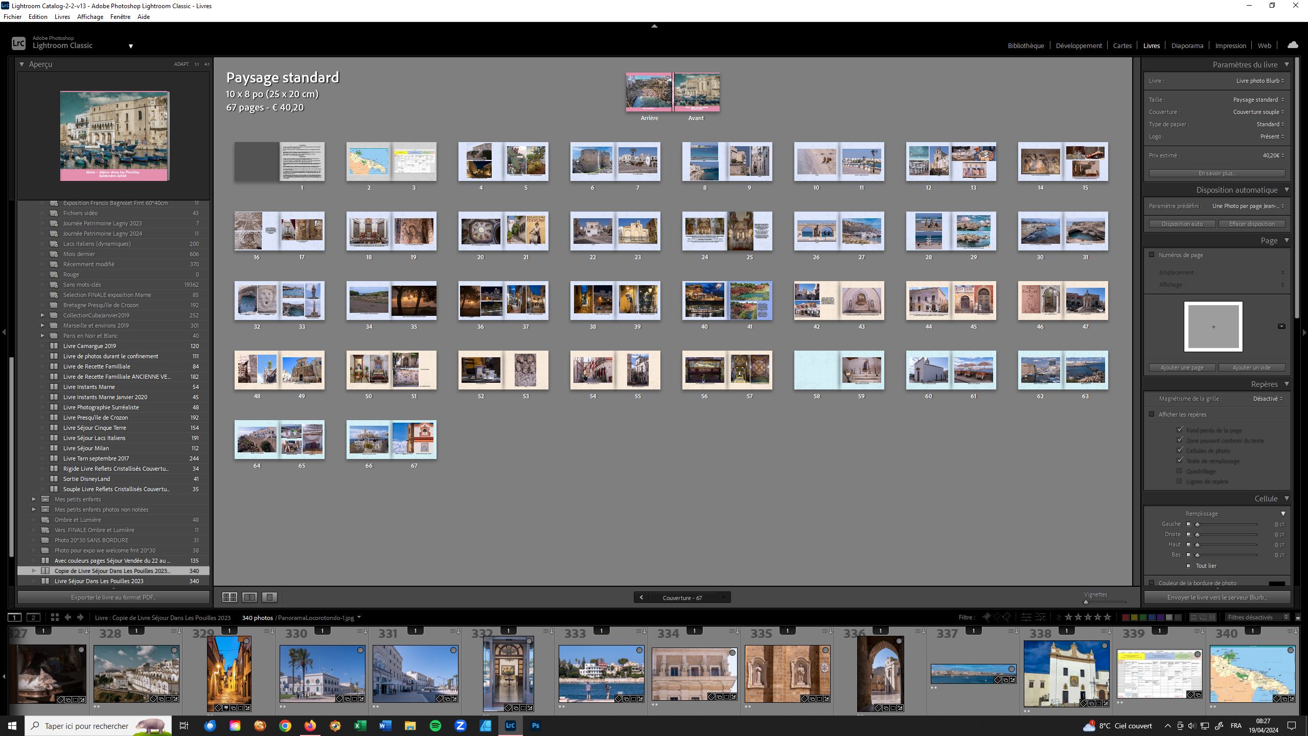 Création de livre dans lightroom - Adobe Community - 14565171