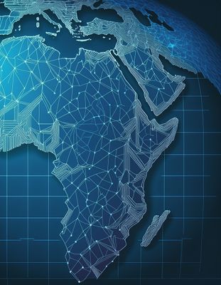 Firefly Zoomed African continent in the left side of the picture. The African continent is presented.jpg
