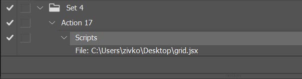 Unable to record actions that run scripts in 25.7.... - Adobe Community ...
