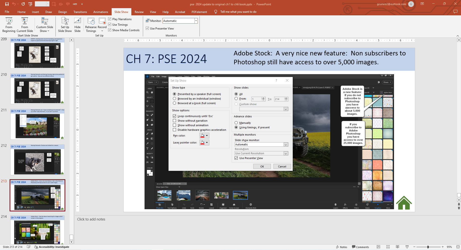 Solved How to create slideshow with continuous loop Adobe Community