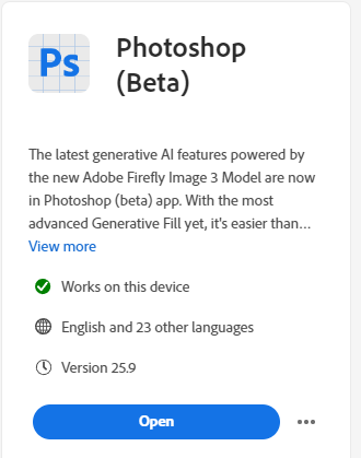 photoshop beta download