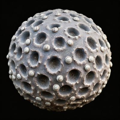 Firefly 3d material, a sphere covered in alien biomechanical, isolated on black 16242.jpg