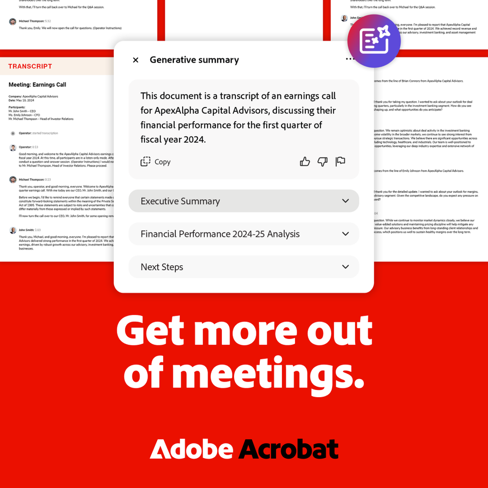 Get more out of the meetings