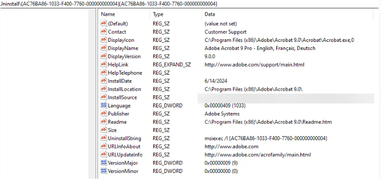 Help on Uninstall Script for Acrobat 9 - Adobe Product Community - 14726016