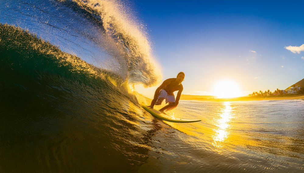 Firefly a male surfer riding a wave tube in hawaii 66690.jpg