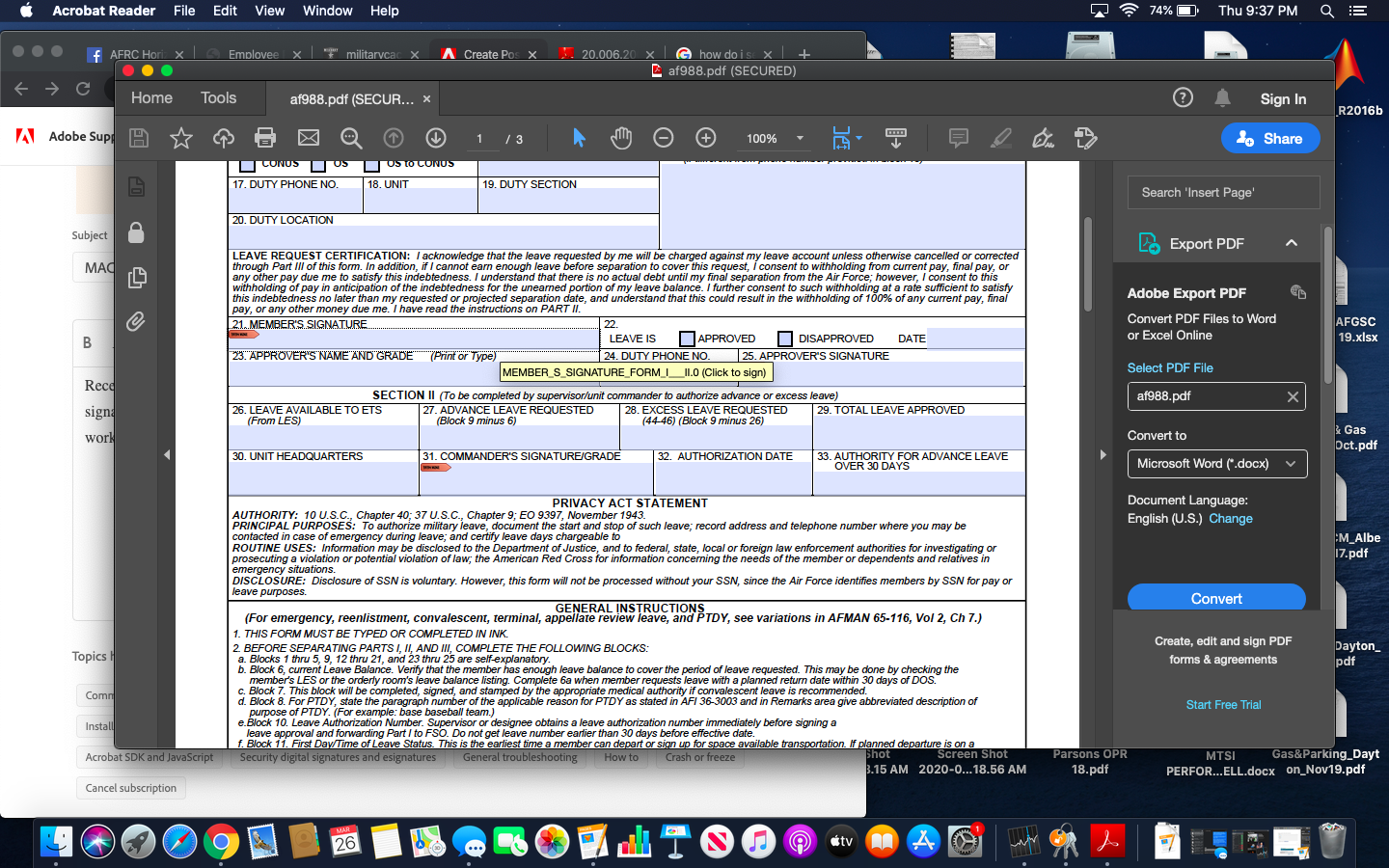 how-to-add-you-signature-to-any-pdf-document-on-the-mac-youtube