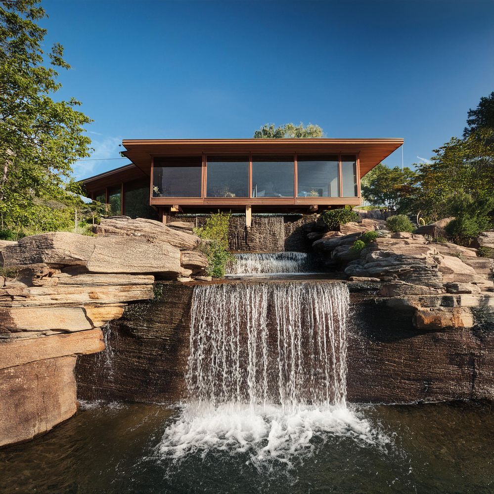 Firefly Frank Lloyd Wright Waterfall home 48234.jpg