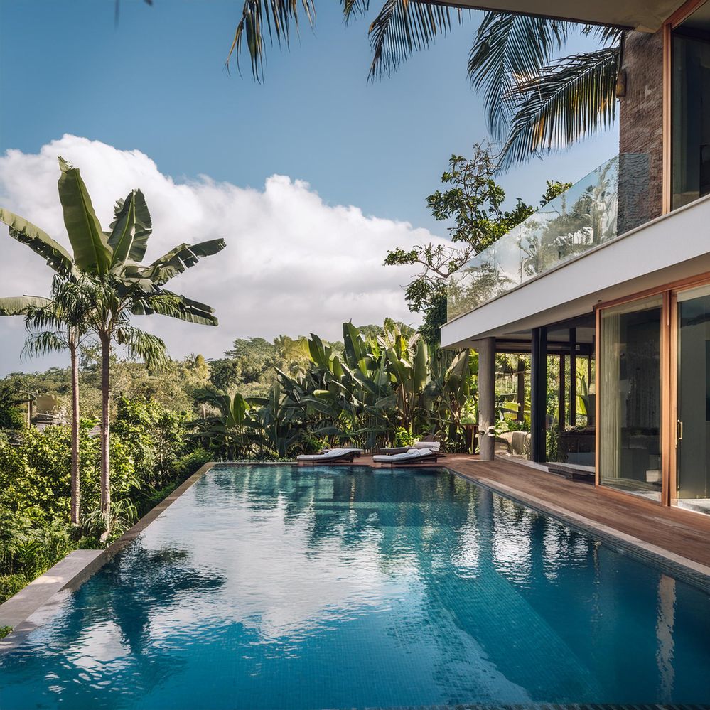 Firefly modern villa in bali with tropical plant and a swimming pool and giant windows 52313.jpg