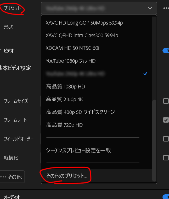 解決済み: Re: 4K動画素材使用時の最適なシーケンス設定と書き出し設定