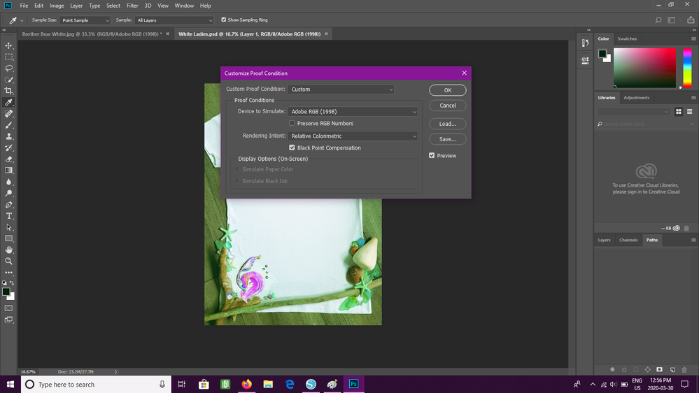 epson sublimation printer settings