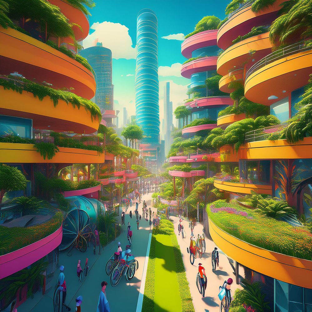 Firefly a vision of a colorful future city with roads replaced by grass, trees and lush green parkwa.jpg