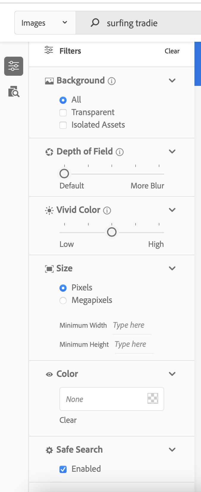Seriously why as the AI filter been removed in A... Adobe Community
