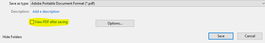 Solved: Stop Adobe Reader From Opening When a PDF is Saved - Adobe