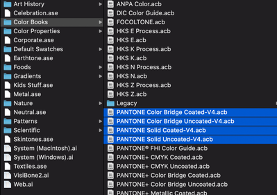 Where Are the Pantone Colors in Adobe Illustrator?