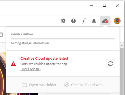 Creative cloud update failed.png
