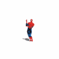 Dancing Spiderman Animated GIF