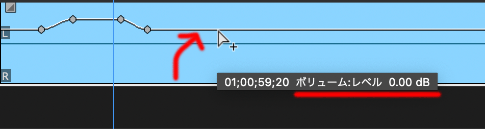 ピアノ演奏部分は0dB