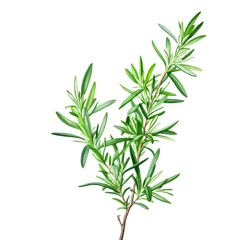 rosemary  plant  isolated on transparent background.png