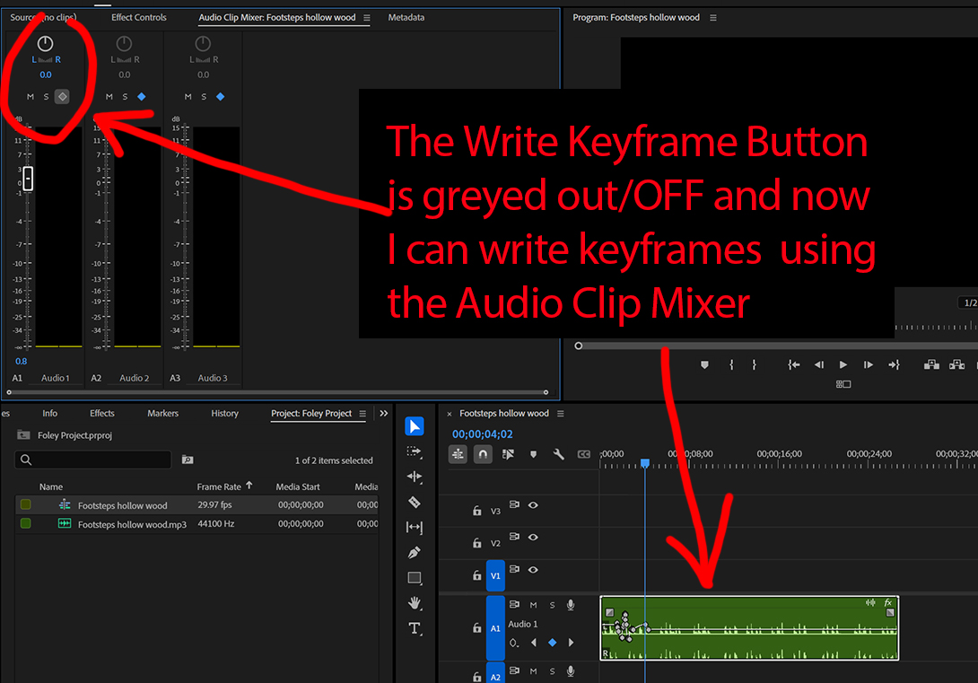 The Audio Clip Mixer is Malfunctioning and Not Wri... Adobe Community