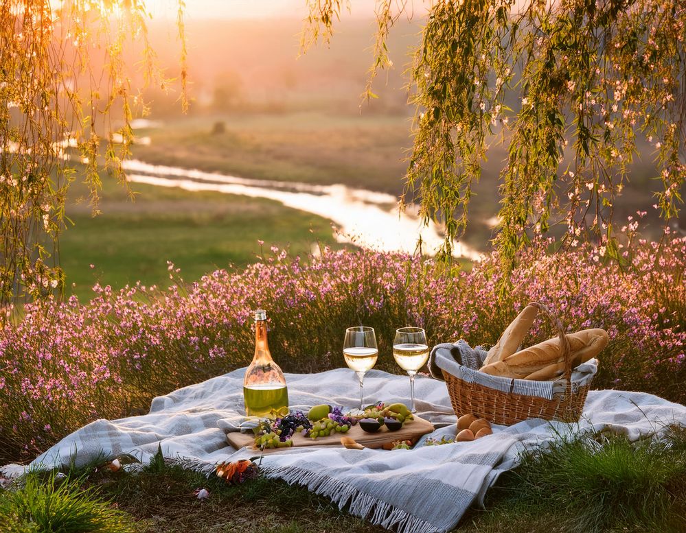 Firefly Golden sunlight painted the whispering willows and the mossy knolls as we laid out our check.jpg