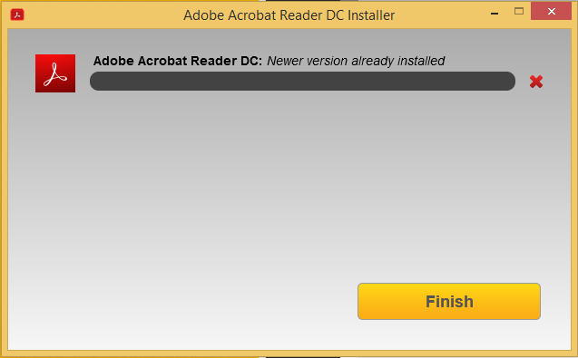 adobe acrobat download failed