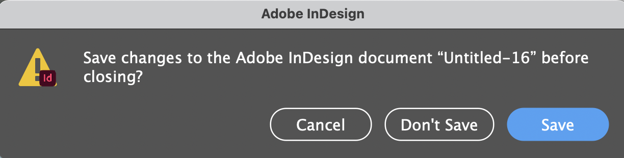 Inconsistent Save Changes between InDesign 2025 & ... - Adobe Community ...